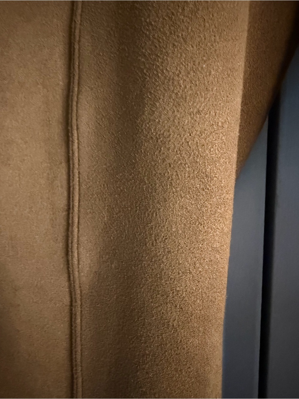 Spanx Faux Suede Leggings in Rich Caramel Size Medium - Picture 4 of 9